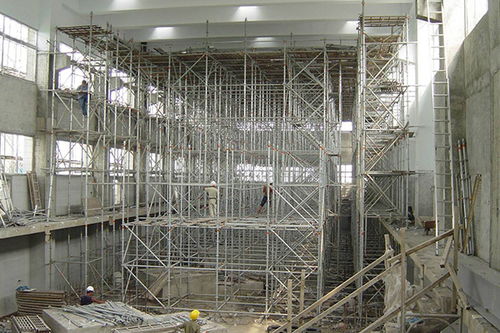 天津华野建筑公司 临汾盘扣脚手架租赁 盘扣脚手架租赁符合资质