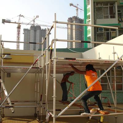 清远盘扣脚手架出租 脚手架租赁