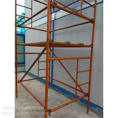 深圳龙华民治脚手架出租,五和门字架出租,龙华顶托租售